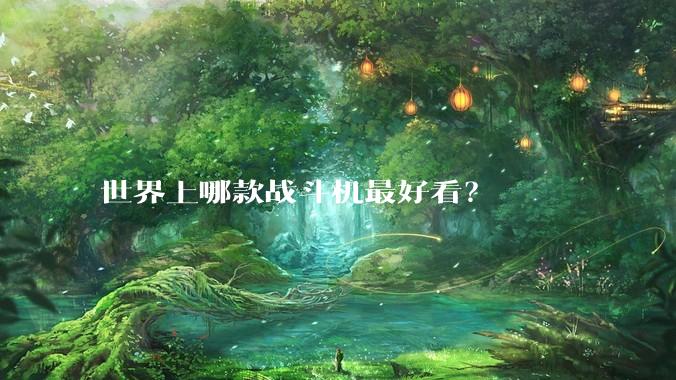 世界上哪款战斗机最好看？