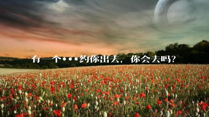 有一个***约你出去，你会去吗？